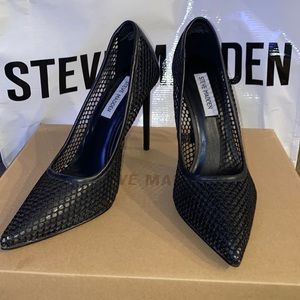 Black Closed Toe Steve Madden Heels
